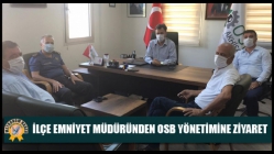 İlçe Emniyet Müdüründen OSB Yönetimine Ziyaret