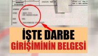 İşte Darbe Girişiminin Belgesi