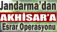 Jandarma’dan Esrar Operasyonu