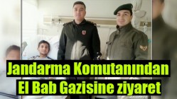 Jandarma Komutanından El Bab Gazisine ziyaret