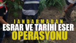 Jandarmadan Esrar Ve Tarihi Eser Operasyonu