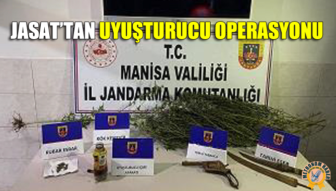 JASAT’tan Uyuşturucu Operasyonu