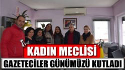 Kadın Meclisi, Gazeteciler Günümüzü Kutladı