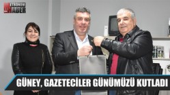 Kahveciler Oda Başkanı Güney, Gazeteciler Günümüzü Kutladı