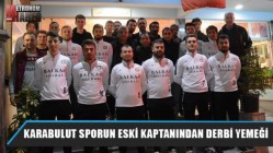 Karabulut Sporun Eski Kaptanından Derbi Yemeği