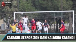 Karabulutspor Son Dakikalarda Kazandı