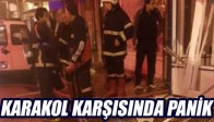 KARAKOL KARŞISINDA PANİK!