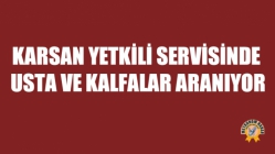 Karsan Yetkili Servisinde Usta ve Kalfalar Aranıyor