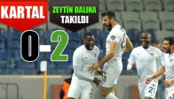 Kartal Zeytin Dalına Takıldı