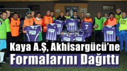 Kaya A.Ş, Akhisargücü’ne Formaları Dağıttı