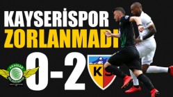 Kayserispor Zorlanmadı 0-2