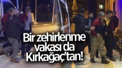 Kırkağaç'da askerler yemekten zehirlendi