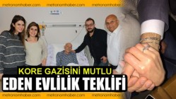 Kore Gazisini Mutlu Eden Evlilik Teklifi