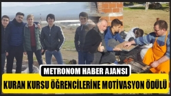 Kuran Kursu Öğrencilerine Motivasyon Ödülü