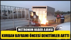 Kurban Bayramı Öncesi Denetimler Arttı