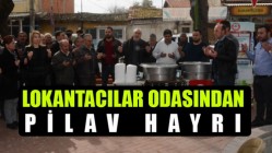 Lokantacılar Odasından Pilav Hayrı