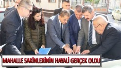 Mahalle Sakinlerinin Hayali Gerçek Oldu