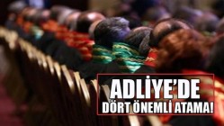 MANİSA ADLİYESİ’NDE DÖRT ÖNEMLİ ATAMA!