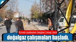 Manisa Doğal Gaz Rumeli caddesinin İsteğine Cevap Verdi