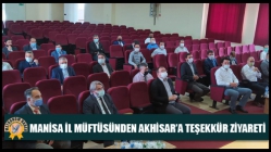 Manisa İl Müftüsünden Akhisar’a Teşekkür Ziyareti