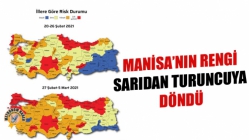 Manisa’nın Rengi Sarıdan Turuncuya Döndü