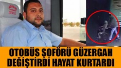 Manisa'da Otobüs Şoförü Güzergah Değiştirip Hayat Kurtardı