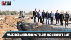 Maski’den Akhisar Ring Yoluna Yağmursuyu Hattı