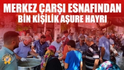 Merkez Çarşı Esnafından Bin Kişilik Aşure Hayrı