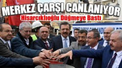 Merkez çarşı yeniden canlanıyor!