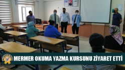 Mermer, Okuma Yazma Kursunu Ziyaret Etti