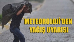 Meteoroloji’den Yağış Uyarısı