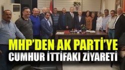 MHP’den AK Parti’ye Cumhur İttifakı ziyareti