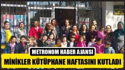 Minikler Kütüphane Haftasını Kutladı