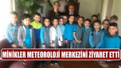 Minikler Meteoroloji Merkezini Ziyaret Etti