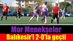 Mor Menekşeler Balıkesir'i 2-0'la Geçti