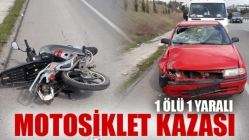 Motosiklet Kazası 1 Ölü 1 Yaralı