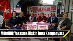 Müftülük Yasasına İlişkin İmza Kampanyası