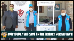 Müftülük Yeni Cami Önüne İrtibat Noktası Açtı