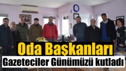 Oda Başkanları, Gazeteciler Günümüzü Kutladı