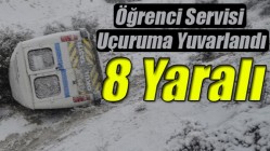 Öğrenci Servisi Uçuruma Yuvarlandı: 8 Yaralı