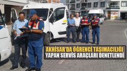 Öğrenci Taşımacılığı Yapan Servis Araçları Denetlendi