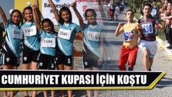 Öğrenciler Cumhuriyet Kupası için koştu