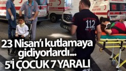 Öğrencileri Taşıyan Otomobil Su Kanalına Uçtu