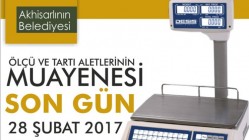 Ölçü ve Tarı Aleti olan esnafa önemli uyarı