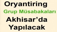 Oryantiring Grup Müsabakaları Akhisar’da Yapılacak