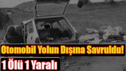 Otomobil Yolun Dışına Savruldu!