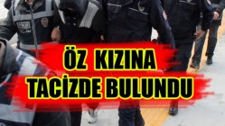 Öz Kızına Tacizde Bulundu