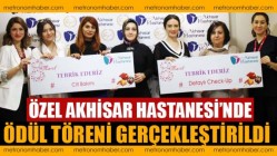 Özel Akhisar Hastanesi’nde Ödül Töreni Gerçekleştirildi