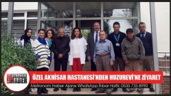 Özel Akhisar Hastanesi’nden Huzurevi’ne Ziyaret