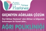 Özel Akhisar Hastanesinden Geçmeyen Agrılara Çözüm